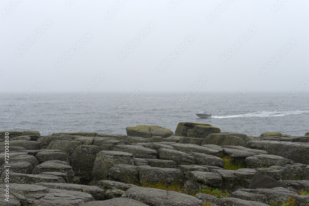 The rocks of the Bruce Peninsula in Peter the Great Bay. Primorsky Krai The rocks of the Bruce Peninsula in Peter the Great Bay. Primorsky Krai