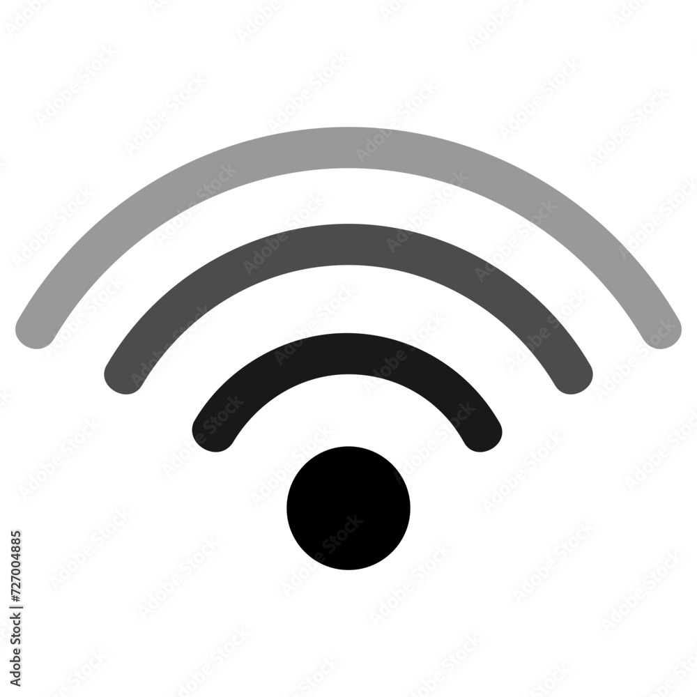 Sonar Or Radar Sound Wave Icon Sonar Or Radar Sound Wave Icon