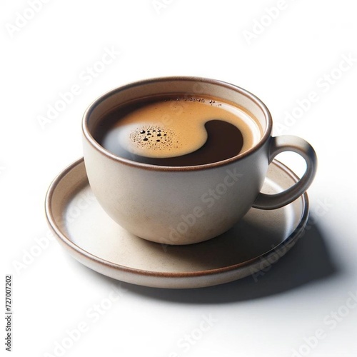 Coffee cup - white background