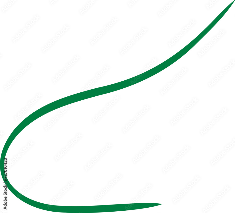 Hand drawn line illustration. Decorative line design element Hand drawn line illustration. Decorative line design element