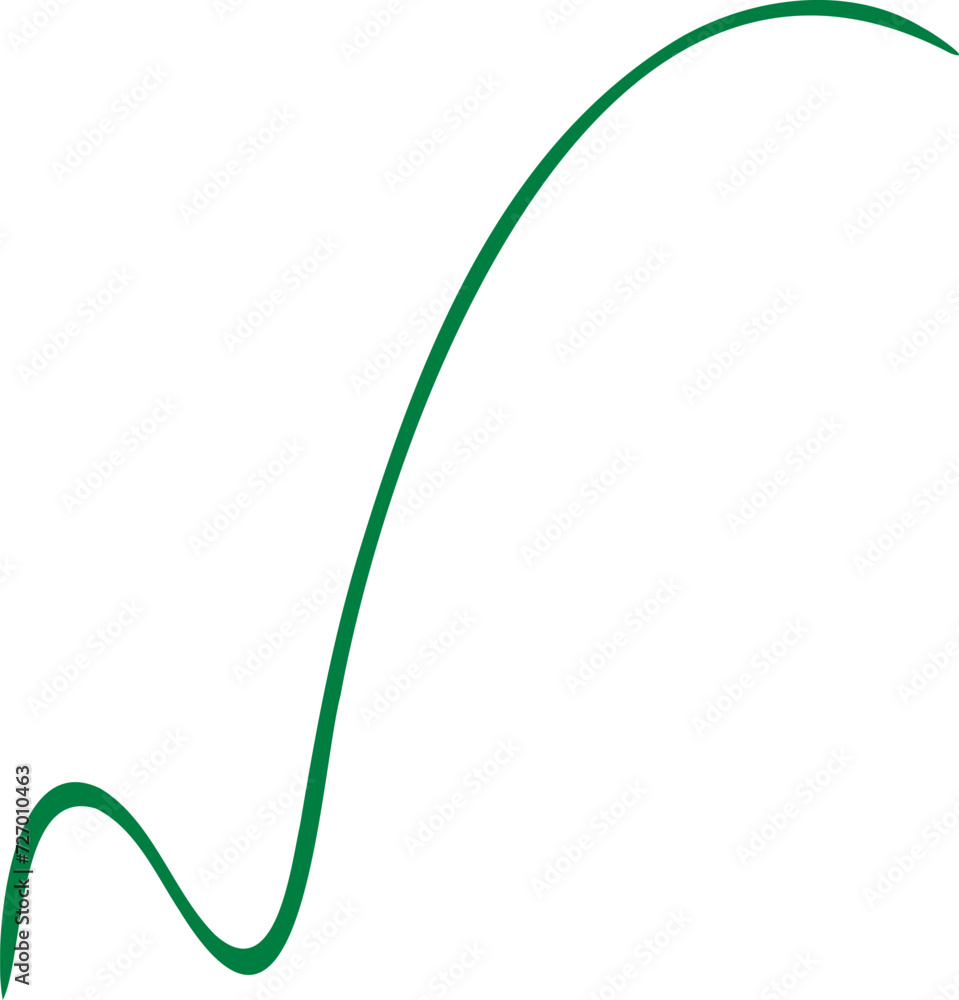 Hand drawn line illustration. Decorative line design element Hand drawn line illustration. Decorative line design element
