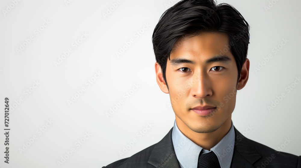 Confident Professional Successful Asian Coperate Business Man Waring Suite Isolated on White Background Confident Professional Successful Asian Coperate Business Man Waring Suite Isolated on White Background