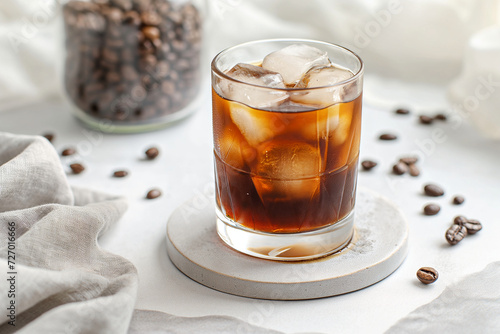 Iced Coffee in a Glass