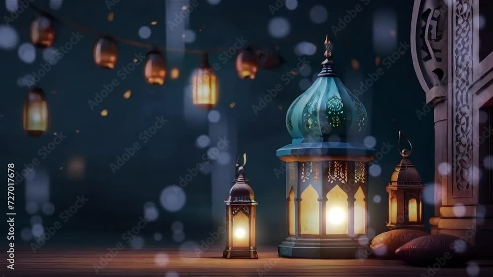 Ramadan background with lantern Ramadan background with lantern