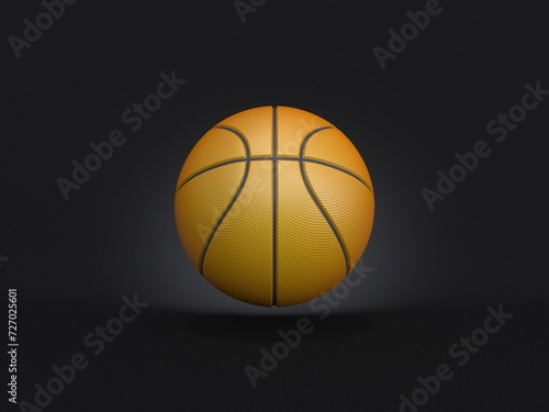 Sport background Basketball ball 3D © djmilic