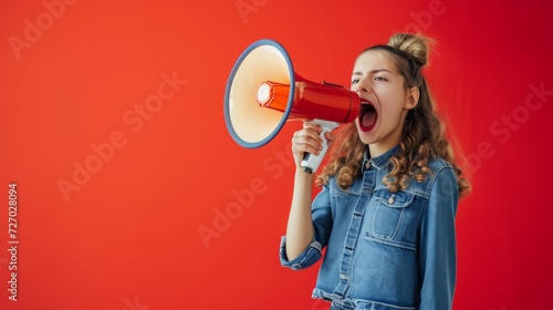 Puberty expression, colorful defiance loud