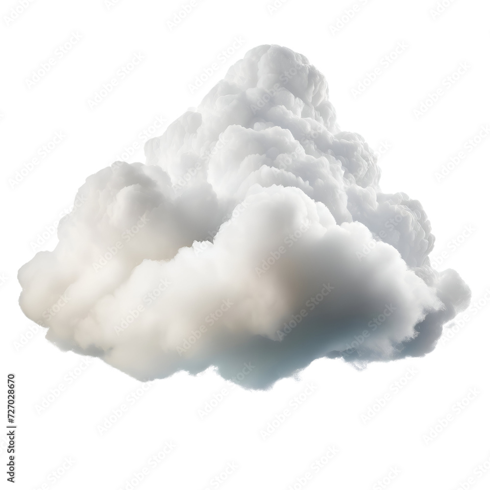 3d realistic cloud