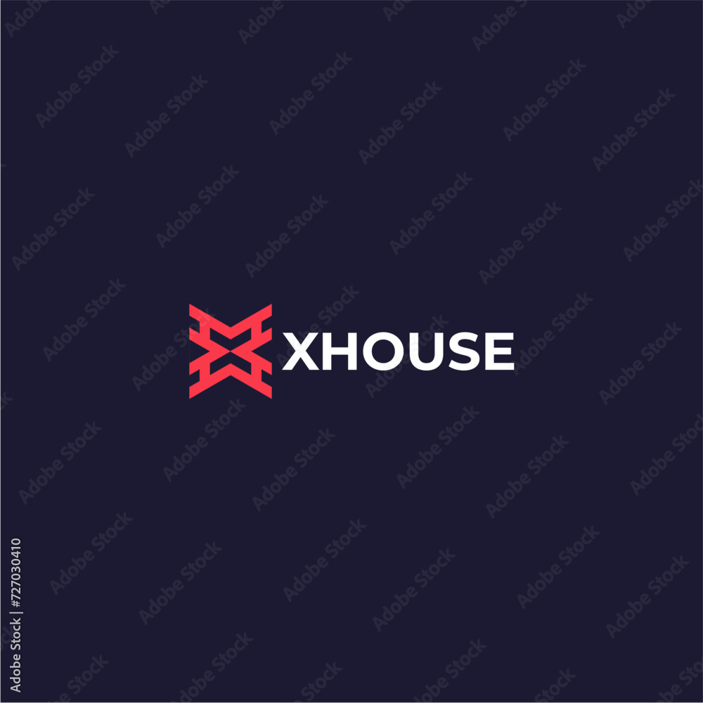 letter X logo design abstract sign logo design futuristic logo design brand sign logo design
