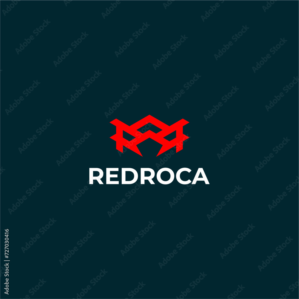 Obraz premium abstract sign logo design futuristic logo design brand sign logo design