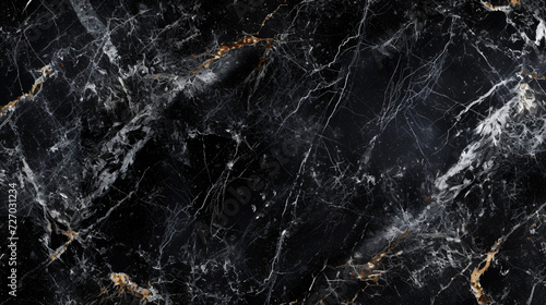This exquisite black marble textured background adds a touch of sophistication and opulence to modern architecture and stylish interior decor. The intricate veining and glossy finish of this