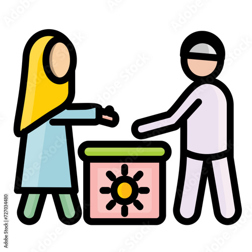 Sadaqah Icon