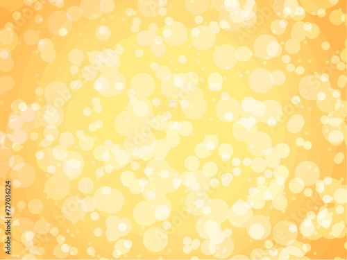 炭酸をイメージしたオレンジ色のドット背景