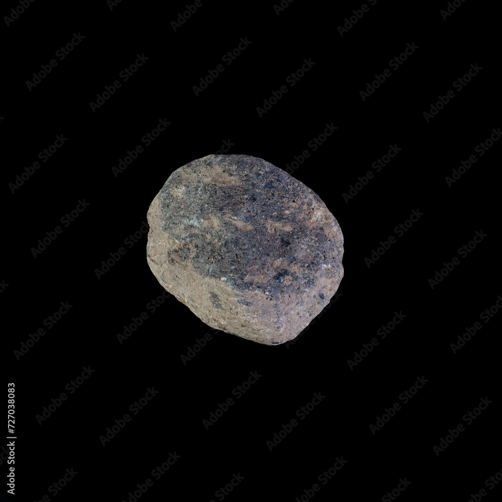 Fototapeta premium Beautiful mineral stone on a black background