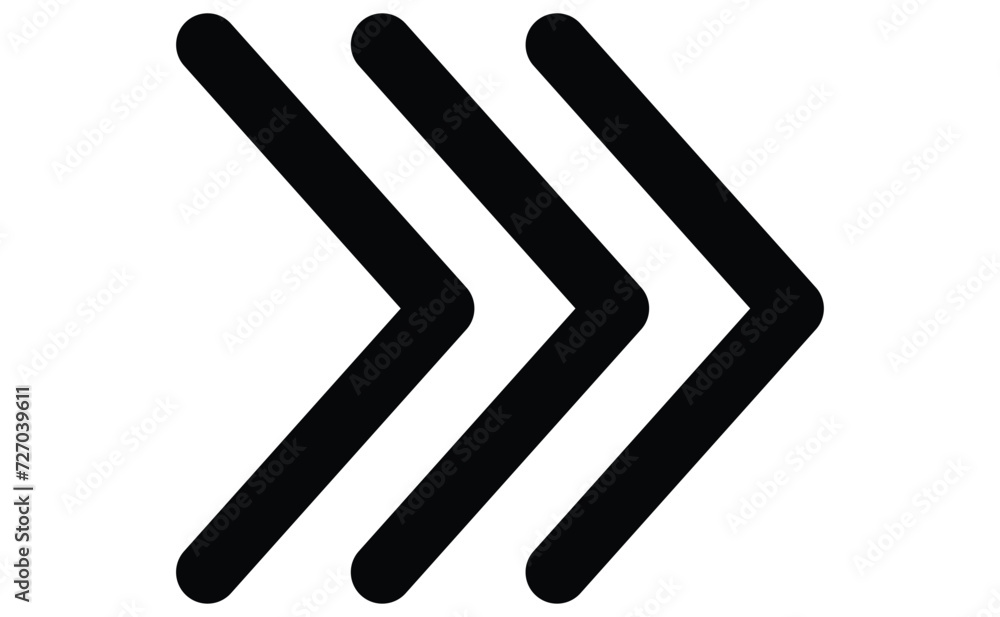 Arrow icons group. Set of black arrows symbols with blend effect. Chevron symbols. Vector isolated on white background. Arrow icons group. Set of black arrows symbols with blend effect. Chevron symbols. Vector isolated on white background.