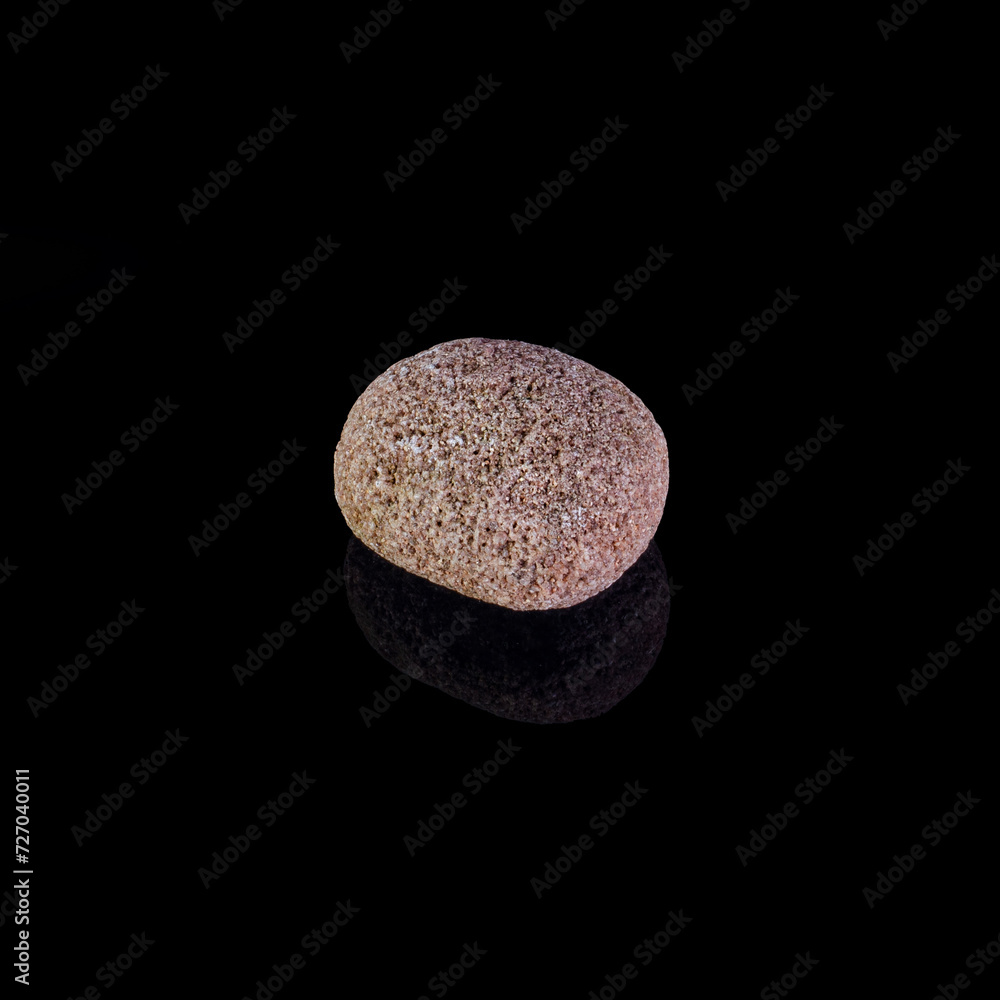 Fototapeta premium Beautiful mineral stone on a black background