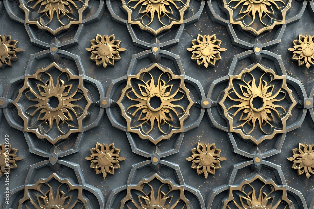Ramadan Kareem seamless pattern background Ramadan Kareem seamless pattern background