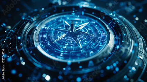 Wallpaper Mural Vast desert desert sunset scenery, desert travel adventure scene illustration Torontodigital.ca