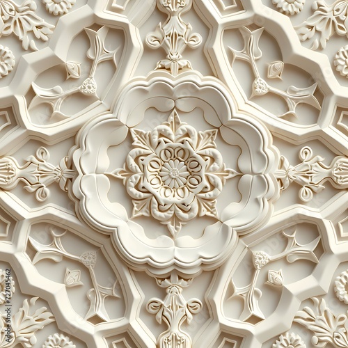 Ramadan Kareem seamless pattern background