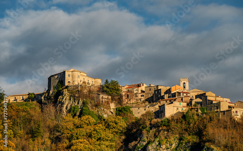 Macchiagodena, Molise. Glimpses of autumn. photo