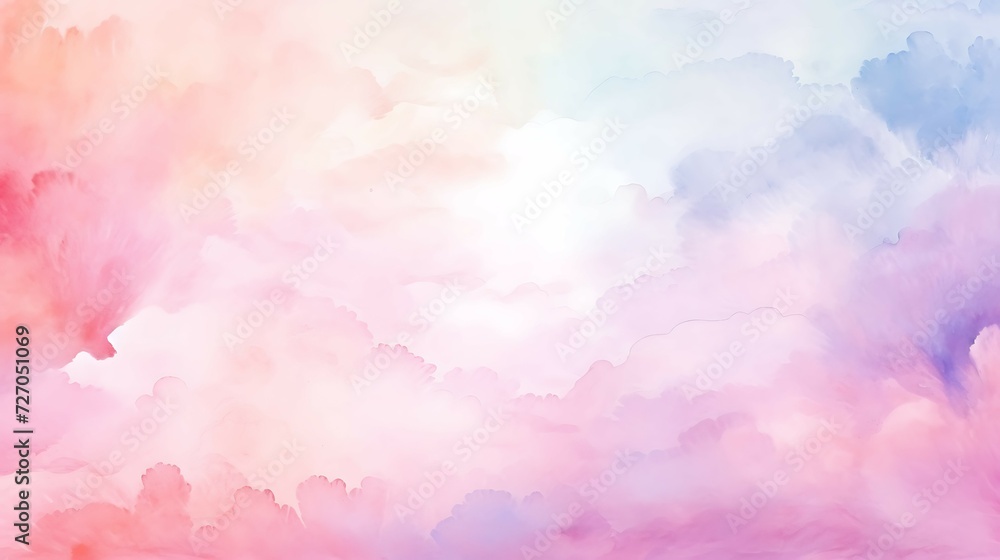 Naklejka premium cloud background with a pastel colour 