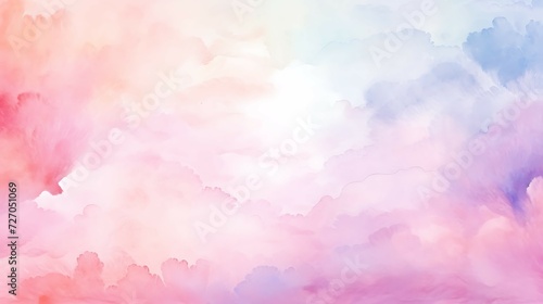 cloud background with a pastel colour 