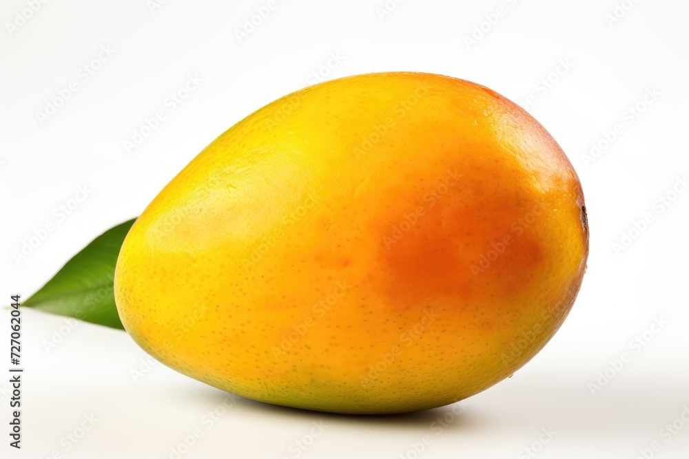 Mango on white background.