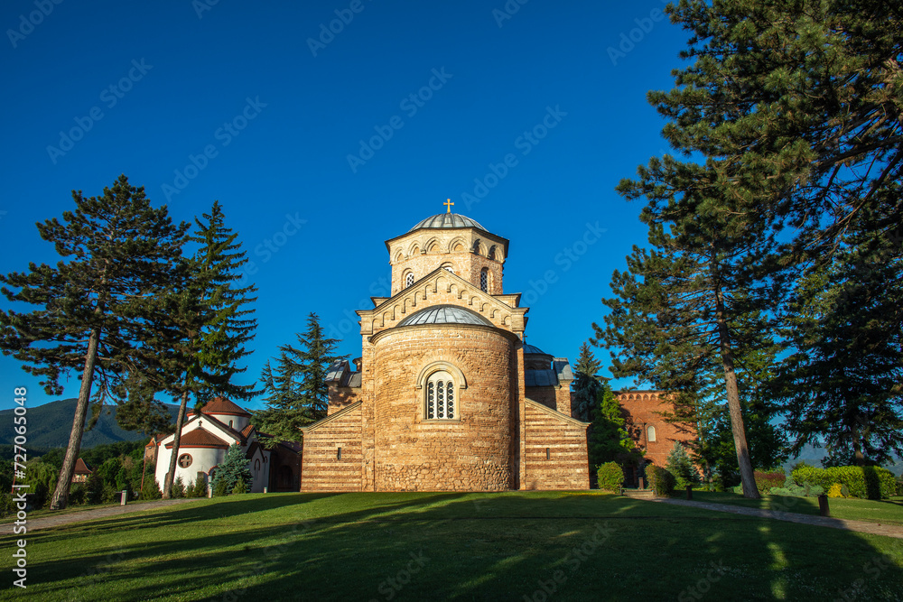 Zica orthodox monastery near Kraljevo, Serbia