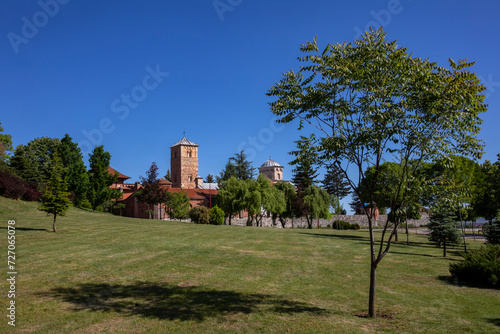 Zica orthodox monastery near Kraljevo, Serbia photo