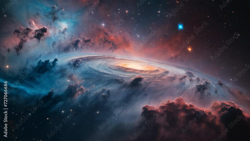 Beauty of space galaxy. Generative AI Video. ProRes HQ 59.94 FPS available in 4K 16:9. Beauty of space galaxy. Generative AI Video. ProRes HQ 59.94 FPS available in 4K 16:9.