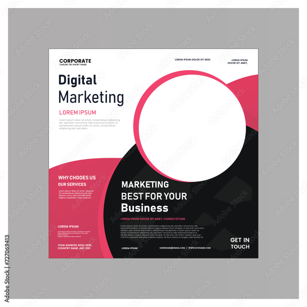 Digital marketing social media post deign Digital marketing social media post deign