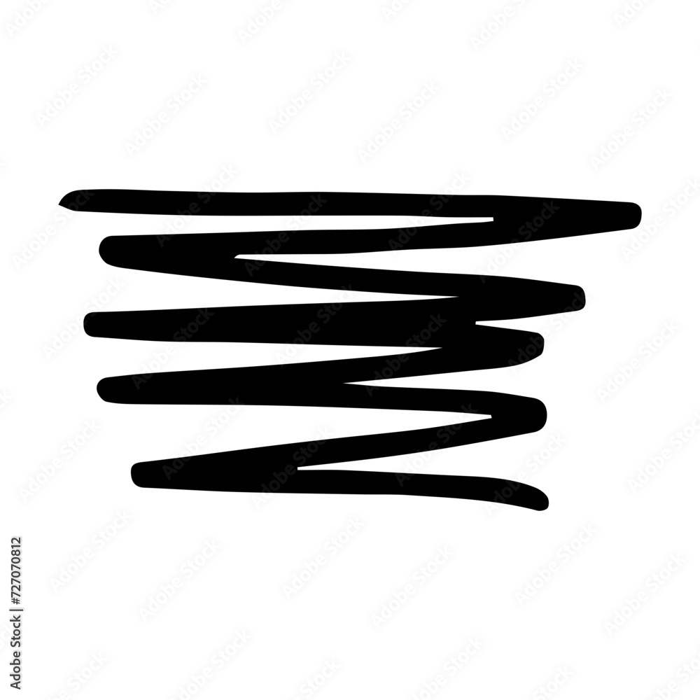 Scribble brush abstract element, charcoal stroke curly line set illustration for background design Scribble brush abstract element, charcoal stroke curly line set illustration for background design