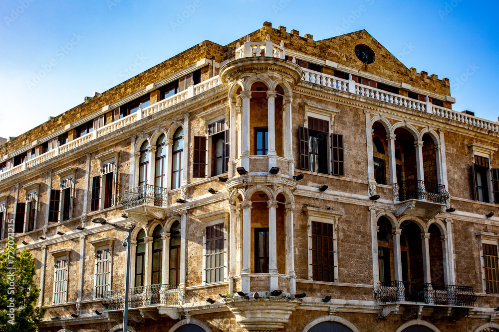 Heritage building in Beirut, Lebanon