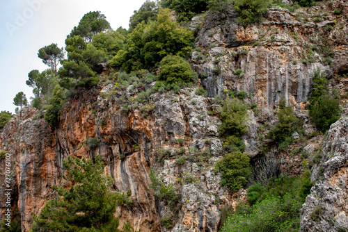 Qadisha (Kadisha) Holy Valley in Nortern Lebanon