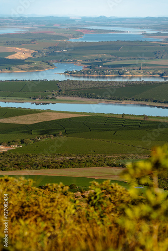 Wallpaper Mural Plantações próximas ao Rio Sapucaí Torontodigital.ca