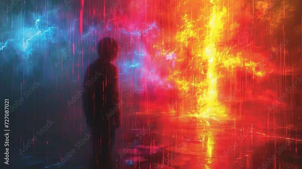 Neon Divide Neon Divide
