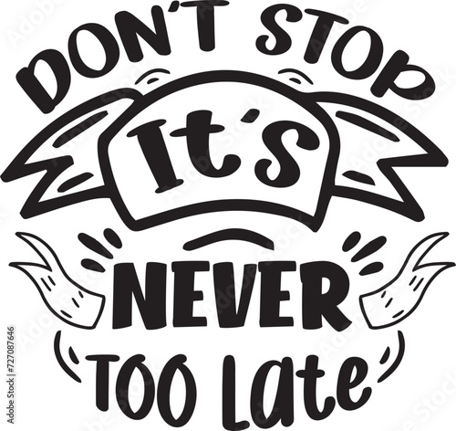 motivation hand drawn lettering phrase in modern calligraphy style. Inspiration slogan for print and poster design. Vector and illustration