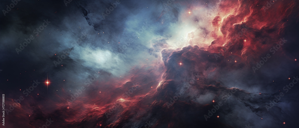 Orion nebula abstract background, space abstract background.