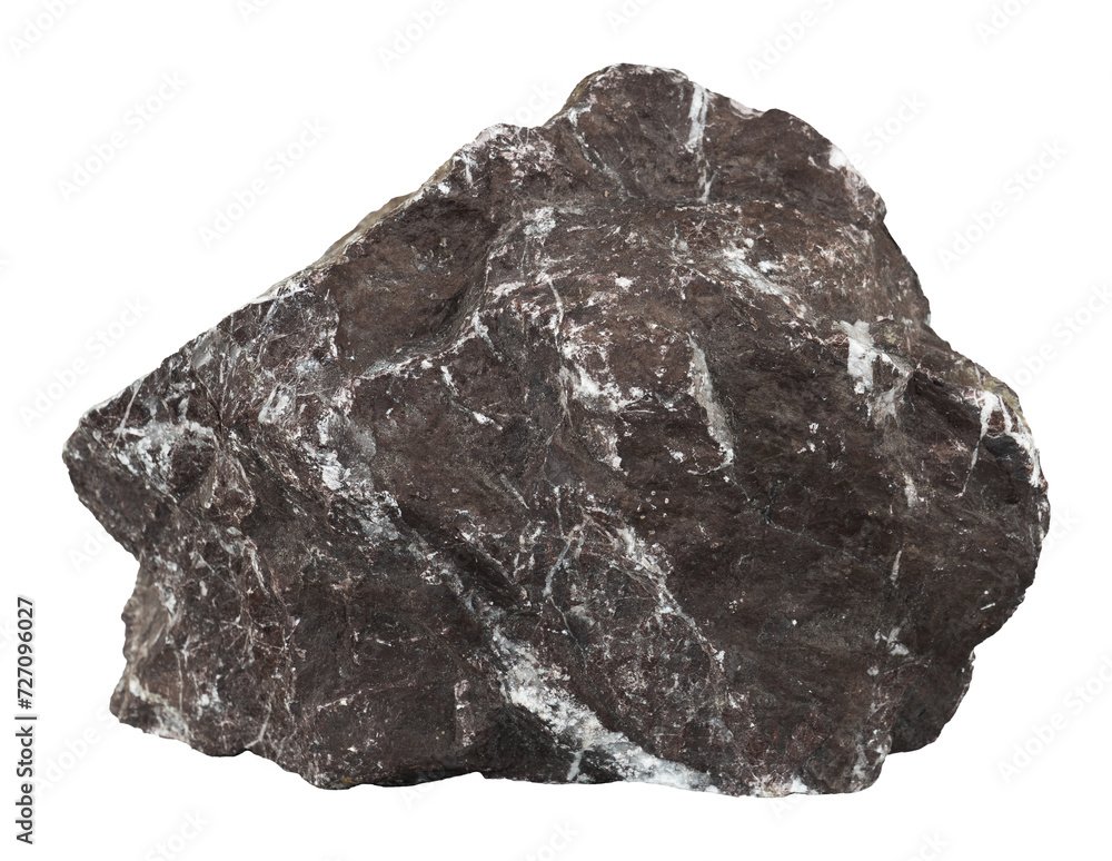 Fototapeta premium natural boulder isolated element