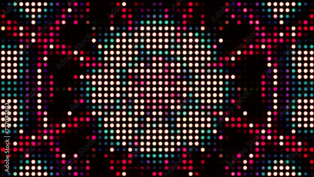 dj light vj loop kaleidoscope animation 3d abstract motion background