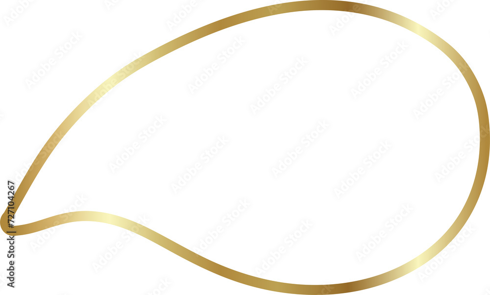 Golden speech bubble, chat, dialog, messenger Golden speech bubble, chat, dialog, messenger