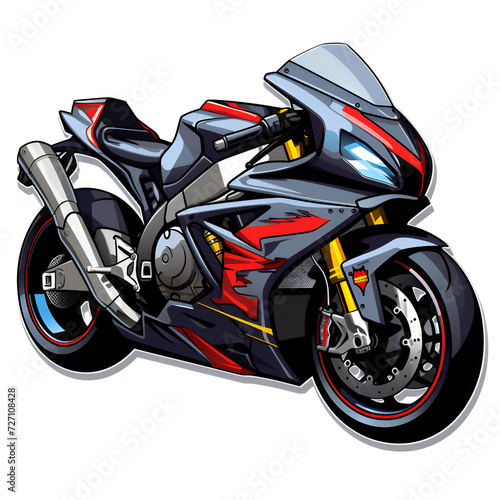 Super bike sticker