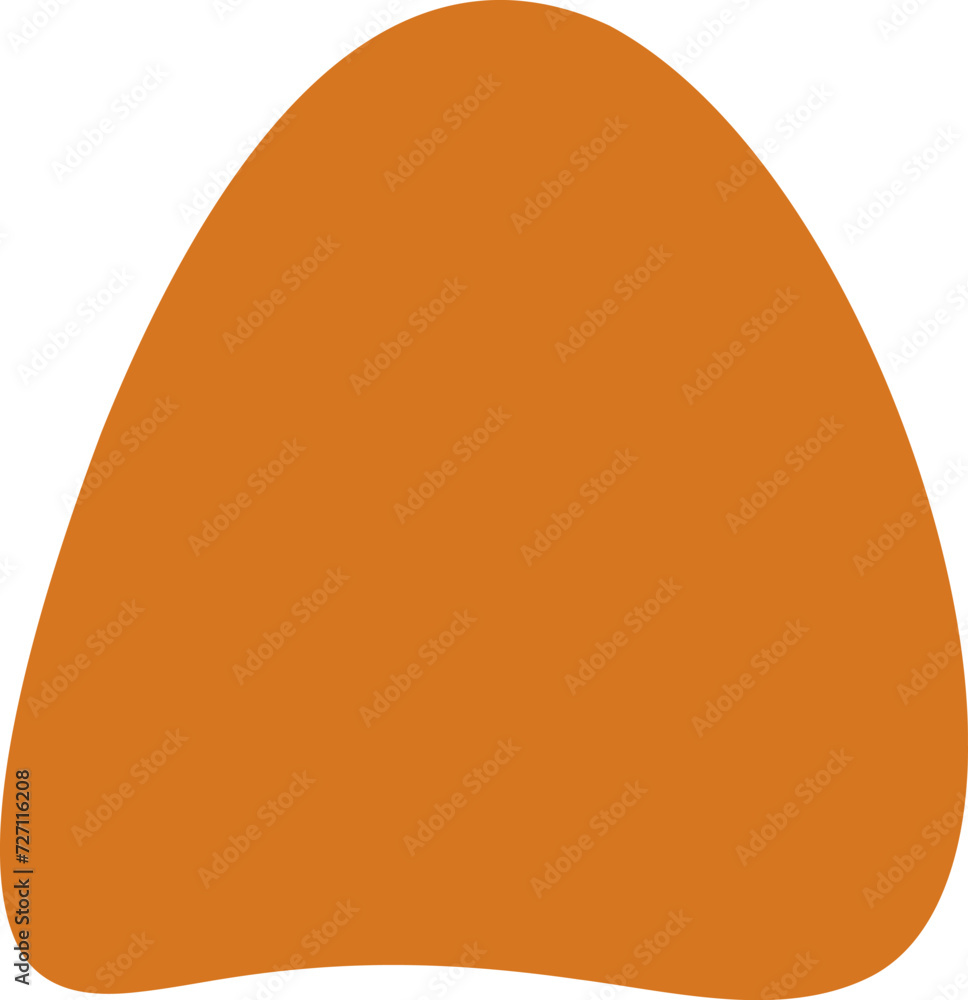 Organic blob silhouette illustration. Abstract blob design element Organic blob silhouette illustration. Abstract blob design element