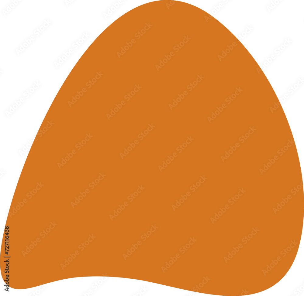 Organic blob silhouette illustration. Abstract blob design element Organic blob silhouette illustration. Abstract blob design element