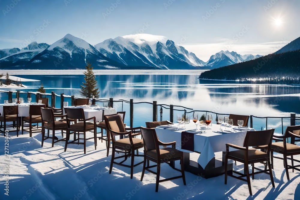 restaurant on the lake