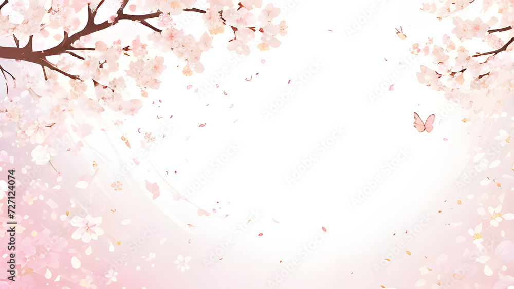 桜の舞い散る壁紙 桜の舞い散る壁紙