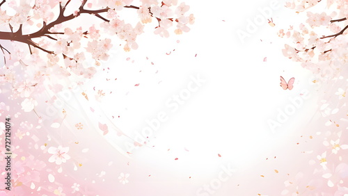 桜の舞い散る壁紙 © トモヤ コソノ