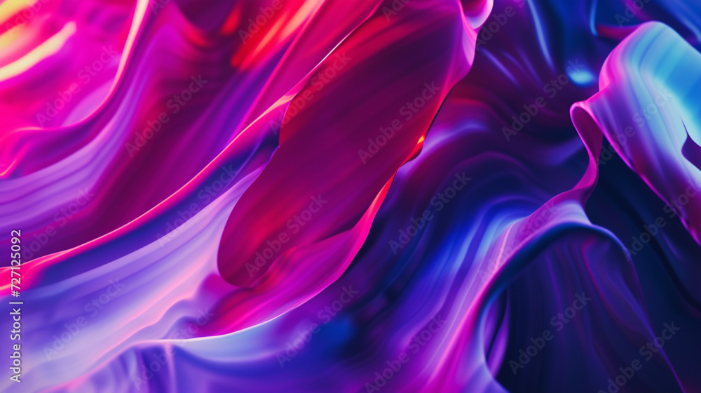 Obraz premium Looped Animation. Abstract Colorful Chill Background. Creative background. Copy paste area for texture