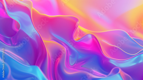 Abstract Pink Purple Transparent Silk Fabric. Ideal Creative. Copy paste area for texture. Website background template