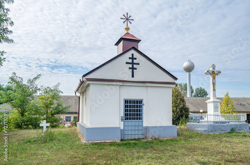 Chapel in the town of Mariapocs, Hungary photo
