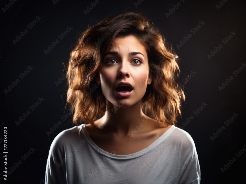 Ebony Surprise: Adult Woman's Reaction Ebony Surprise: Adult Woman's Reaction